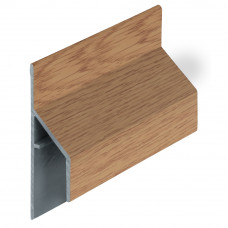 KERALIT TRIM/KRAAL AANSLUITPROFIEL 17MM LICHT EIKEN CLASSIC 600 CM (28102560)