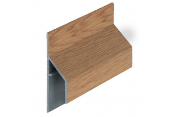 KERALIT TRIM/KRAAL AANSLUITPROFIEL 17MM LICHT EIKEN CLASSIC 600 CM (28102560)