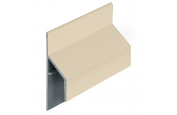 KERALIT TRIM/KRAAL AANSLUITPROFIEL 17MM LICHT IVOOR CLASSIC RAL 1015 600 CM (28100760)