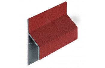 KERALIT TRIM/KRAAL AANSLUITPROFIEL 17MM ROOD CLASSIC RAL 3011 600 CM (28105660)