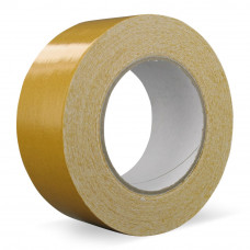 DUBBELZIJDIG TAPE LINNEN | 730 GDA 50 MM X 25 M1 (S) WIT