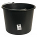 EMMER MET BEUGEL ZWART 20 LTR