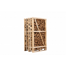 HAARDHOUT EIKEN GEKLOOFD/GEKORT EN OVENGEDROOGD 1,8 M3