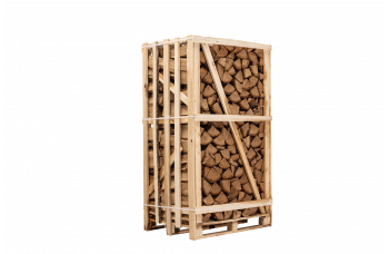 HAARDHOUT EIKEN GEKLOOFD/GEKORT EN OVENGEDROOGD 1,8 M3