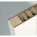 HARDBOARDDEUR STOMP HONINGRAAT 93 X 231,5 CM VOORBEW. WIT