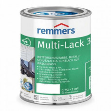 REMMERS MULTI-LAK 3IN1 RAL 9016 WIT 0.75 LTR WATERBASIS