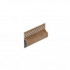 KERALIT TRIM/KRAAL VENTILATIE GEVEL NATUUR EIKEN MODERN 600 CM (28494760)