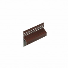 KERALIT TRIM/KRAAL VENTILATIE GEVEL MAHONIE CLASSIC 600 CM (28492660)