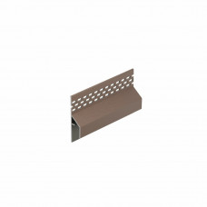 KERALIT TRIM/KRAAL VENTILATIE GEVEL BRUINGRIJS CLASSIC 600 CM (28490360)