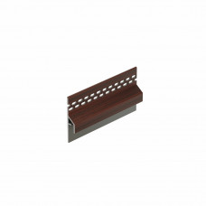 KERALIT TRIM/KRAAL VENTILATIE DAKRANDPANEEL MAHONIE CLASSIC 600 CM (28332660)