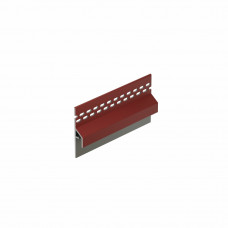 KERALIT TRIM/KRAAL VENTILATIE DAKRANDPANEEL WIJNROOD CLASSIC RAL 3005 600 CM (28333660)