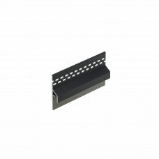 KERALIT TRIM/KRAAL VENTILATIE DAKRANDPANNEL ZWARTGRIJS CLASSIC RAL 7021 600 CM (28331860)