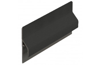 KERALIT TRIM/KRAAL AANSLUITPROFIEL 10MM DAKRAND GRAFIETZWART CLASSIC 600 CM (28431160)