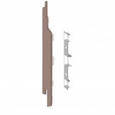 KERALIT EINDKAP+CONNECTOR LINKS VOOR 143 MM 2814 BRUINGRIJS CLASSIC NERF DOOS 5 ST (28600305)