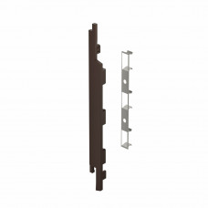 KERALIT EINDKAP+CONNECTOR LINKS VOOR 167 MM 2815 (5ST) - DONKERBRUIN - CLASSIC (28395105)