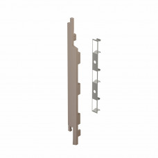 KERALIT EINDKAP+CONNECTOR LINKS VOOR 167 MM 2815 (5ST) - TAUPE EIKEN - MODERN EIKEN (28394905)