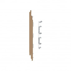 KERALIT EINDKAP+CONNECTOR LINKS VOOR 190 MM 2819 (5ST) - NATUUR EIKEN - MODERN EIKEN (28844705)