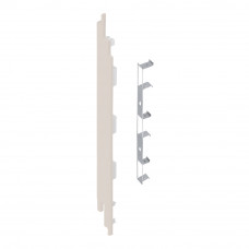 KERALIT EINDKAP+CONNECTOR LINKS VOOR 190 MM 2819 CREME CLASSIC NERF DOOS 5 ST (28846505)