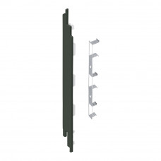 KERALIT EINDKAP+CONNECTOR LINKS VOOR 190 MM 2819 DONKERGROEN CLASSIC NERF DOOS 5 ST (28845405)