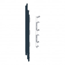 KERALIT EINDKAP+CONNECTOR LINKS VOOR 190 MM 2819 STAALBLAUW CLASSIC NERF DOOS 5 ST (28843405)