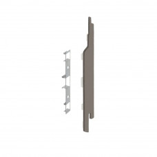 KERALIT EINDKAP+CONNECTOR RECHTS VOOR 143 MM 2814 (5ST) - TAUPE EIKEN - MODERN EIKEN (28654905)