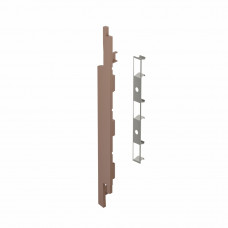 KERALIT EINDKAP+CONNECTOR RECHTS VOOR 167 MM 2815 (5ST) - BRUINGRIJS - CLASSIC (28420305)