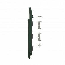 KERALIT EINDKAP+CONNECTOR RECHTS VOOR 167 MM 2815 (5ST) - DONKERGROEN - CLASSIC (28425405)