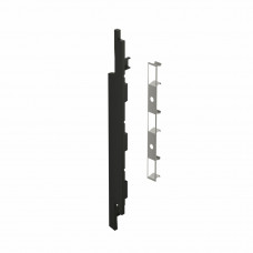KERALIT EINDKAP+CONNECTOR RECHTS VOOR 167 MM 2815 (5ST) - GRAFIETZWART - CLASSIC (28421105)