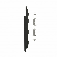 KERALIT EINDKAP+CONNECTOR RECHTS VOOR 167 MM 2815 (5ST) - NIGHTBLACK - PURE (28429005)