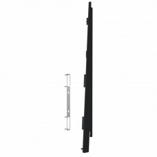 KERALIT EINDKAP+CONNECTOR RECHTS VOOR 177 MM 2817 NIGHTBLACK PURE MAT DOOS 5 ST (28759005)