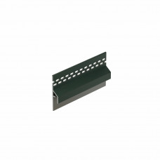 KERALIT TRIM/KRAAL VENTILATIE DAKRANDPANEEL DONKERGROEN CLASSIC RAL 6009 600 CM (28335460)