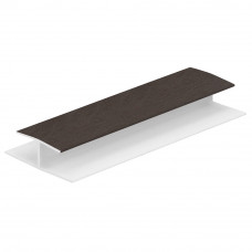 H-VERBINDINGPROFIEL 10MM DONKERBRUIN (RENOLIT) L= 2600 MM