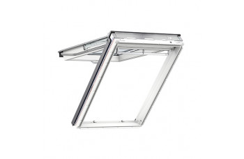 VELUX UITZETTUIMELVENSTER GPU MK04 0070 WIT KUNSTSTOF (78X98CM)