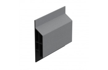 HEERING TRIM/KRAAL SIERLIJST MODERN - GRIJS - CLASSIC (MET HOUTNERF) L= 600CM