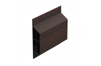 HEERING TRIM/KRAAL SIERLIJST MODERN - MAHONIE - CLASSIC (MET HOUTNERF) L= 600CM